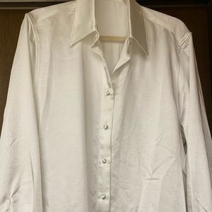 White button blouse